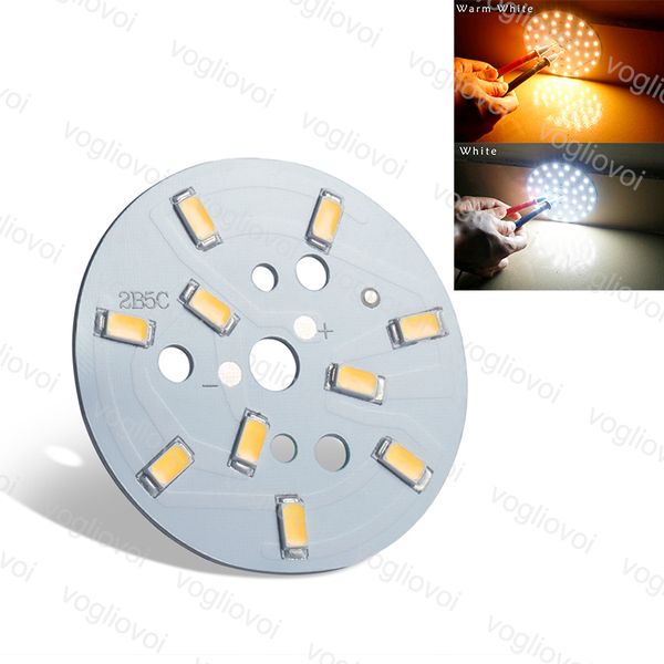 Light Plate Pcb With Smd5730 Led Panel 5w 50mm Lighting Accessories 3000k 6500k For Ceiling Blub Flood Downlight Eub