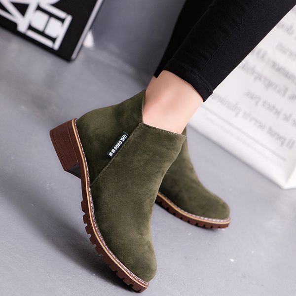 plus size ankle boots women platform high heels buckle shoes thick heel short boot ladies casual footwear drop shipping, Black
plus size ankle boots women platform high heels buckle shoes thick heel short boot ladies casual footwear drop shipping, Black