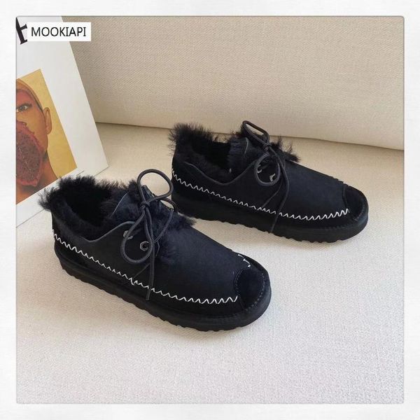 2019 australia's most fashionable women's shoes, real sheepskin, pure natural wool, the highest quality snow boots delivery, Black
2019 australia's most fashionable women's shoes, real sheepskin, pure natural wool, the highest quality snow boots delivery, Black