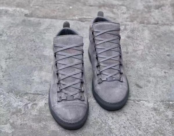 new men classic suede leather women arena brand flats sneakers male high shoes men fashion casual lace up shoes kanye west trainers, Black
new men classic suede leather women arena brand flats sneakers male high shoes men fashion casual lace up shoes kanye west trainers, Black