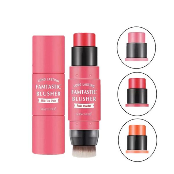 maycheer brand double-headed blusher stick with brush head moisturizing easy to colorize brighten skin colour soft and smooth
maycheer brand double-headed blusher stick with brush head moisturizing easy to colorize brighten skin colour soft and smooth