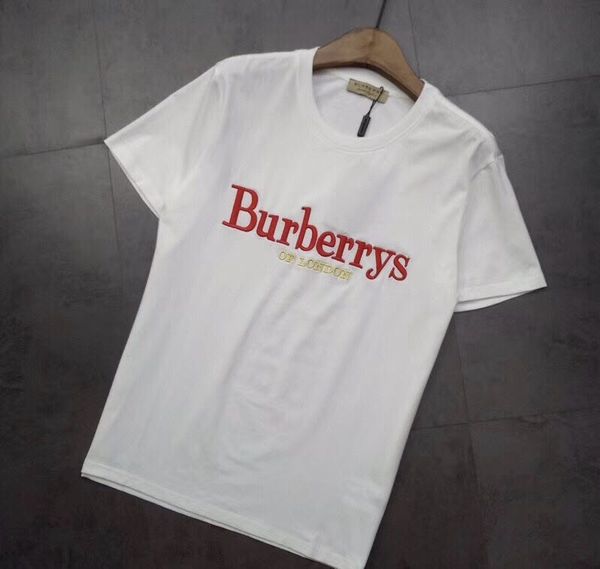 mens designer t shirt letters embroidery fashion style for men women couple luxury summer brand t shirts loose tees, White;black
mens designer t shirt letters embroidery fashion style for men women couple luxury summer brand t shirts loose tees, White;black