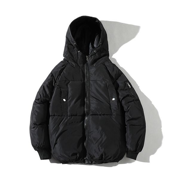 yzbzjc 2018 winter men's clothing cotton parkas with hat coat male fashion slim warm thick cotton clothes warm jacket, Black
yzbzjc 2018 winter men's clothing cotton parkas with hat coat male fashion slim warm thick cotton clothes warm jacket, Black