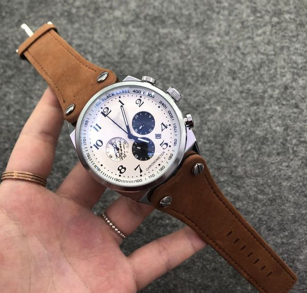 luxury men watches chronograph watch 46mm stainless steel quartz movement sports watches aquaracer wristwatches294j, Slivery;brown
luxury men watches chronograph watch 46mm stainless steel quartz movement sports watches aquaracer wristwatches294j, Slivery;brown