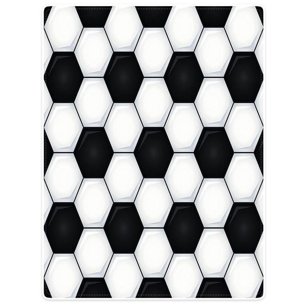 blankets cobertor warmth soft plush soccer football ball black white pattern sofa bed throw a blanket plaid
blankets cobertor warmth soft plush soccer football ball black white pattern sofa bed throw a blanket plaid