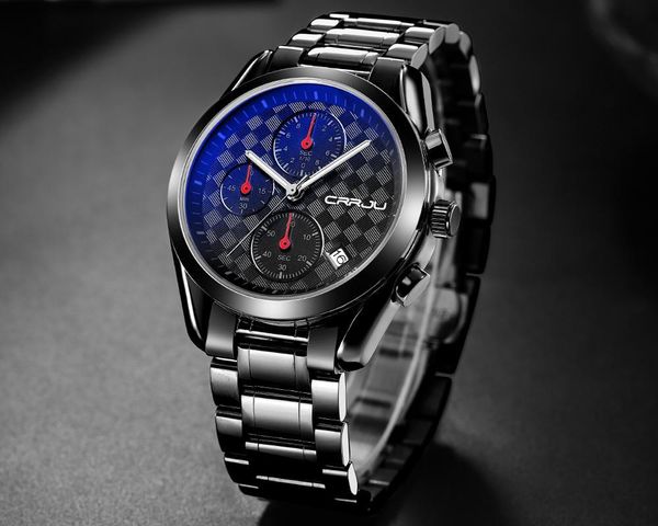 2020 crrju men's brand fashion business analog watches male quartz casual full stainless steel clock military wrist watch, Slivery;brown
2020 crrju men's brand fashion business analog watches male quartz casual full stainless steel clock military wrist watch, Slivery;brown