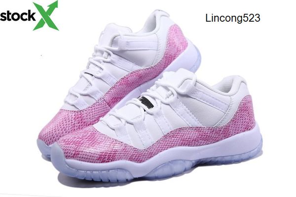 with box 11 low gs pink white snake women basketball shoes 11s size eur 36-39 diocount price, Black
with box 11 low gs pink white snake women basketball shoes 11s size eur 36-39 diocount price, Black