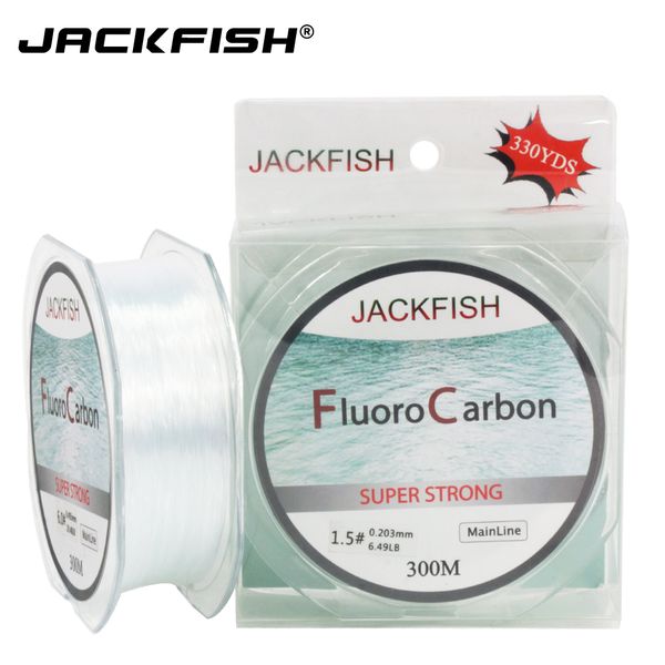 jackfish 300m fluorocarbon fishing line 4-32lb carbon fiber leader line fishing pesca
jackfish 300m fluorocarbon fishing line 4-32lb carbon fiber leader line fishing pesca