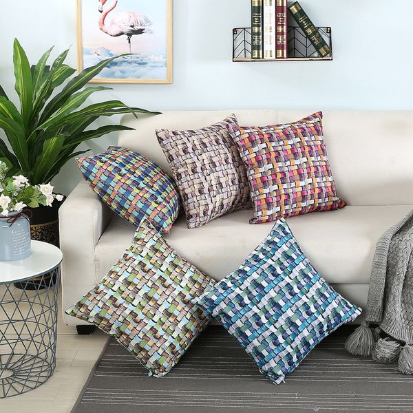 3d rattan print cushion covers 30*50/45*45/55*55cm geometric sofa throw pillow covers decorative pillowcase for living room
3d rattan print cushion covers 30*50/45*45/55*55cm geometric sofa throw pillow covers decorative pillowcase for living room