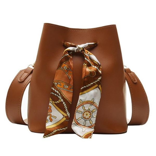women's scarf bucket bag pu leather messenger bag ladies single shoulder mother travel handbag
women's scarf bucket bag pu leather messenger bag ladies single shoulder mother travel handbag