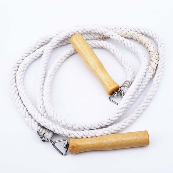 3 meters white skipping activity fitness equipment exercise long jump rope single jump ropes
3 meters white skipping activity fitness equipment exercise long jump rope single jump ropes