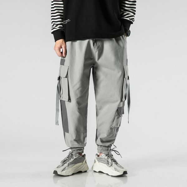 2019 new style japanese-style retro multi-pockets bib overall men's autumn and winter casual pants loose beam leg harem pants su, White;black
2019 new style japanese-style retro multi-pockets bib overall men's autumn and winter casual pants loose beam leg harem pants su, White;black