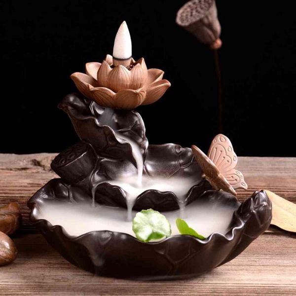 sachet bags backflow incense burner holder little monk stick ceramic censer lotus furnace creative craft
sachet bags backflow incense burner holder little monk stick ceramic censer lotus furnace creative craft