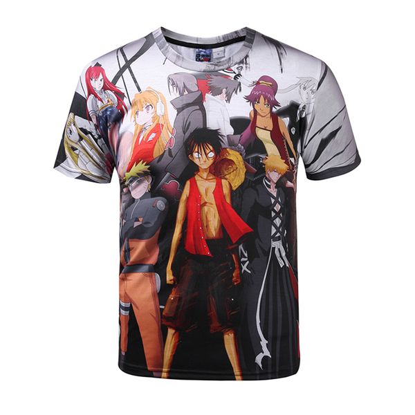 summer new cartoon 3d one piece monkey d. luffy print t-shirt street fashion men's cosplay anime costume unisex, Black
summer new cartoon 3d one piece monkey d. luffy print t-shirt street fashion men's cosplay anime costume unisex, Black
