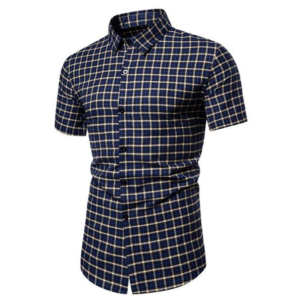 fashion slim shirt men plaid print camisas mens fashion plaid printed splicing colorful stripe short sleeve loose shirt, White;black
fashion slim shirt men plaid print camisas mens fashion plaid printed splicing colorful stripe short sleeve loose shirt, White;black