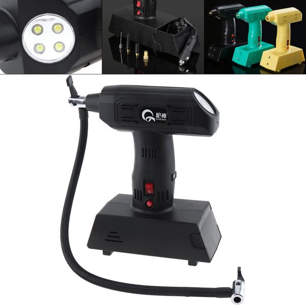 0-150psi 12v 25l/min portable multifunctional electric tire inflatable pump with four nozzle for car motorcycle bicycle ball
0-150psi 12v 25l/min portable multifunctional electric tire inflatable pump with four nozzle for car motorcycle bicycle ball
