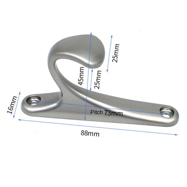 6 pcs zinc alloy coat hooks robe towel hooks kitchen cabinet hook wall mounted for scarf bag caps nds
6 pcs zinc alloy coat hooks robe towel hooks kitchen cabinet hook wall mounted for scarf bag caps nds