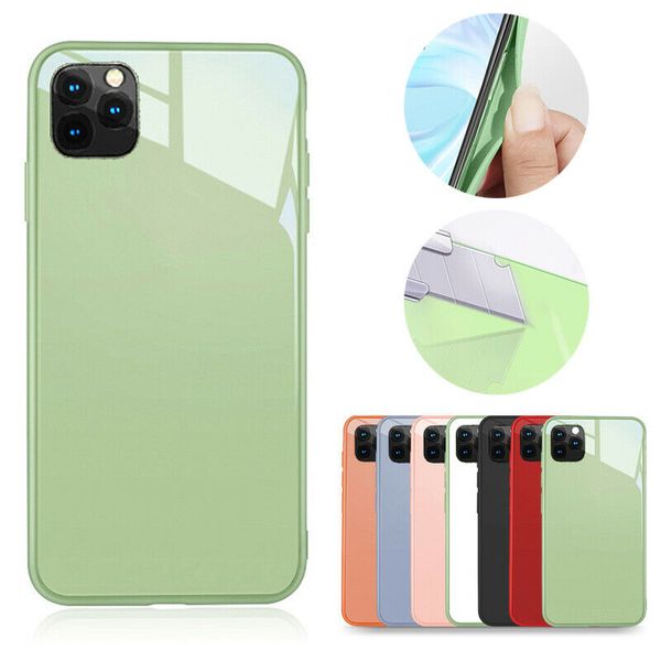 роскошные закаленное стекло крышка чехол для iphone 11 pro max 8/7/6 plus liquid silicone protector shell
роскошные закаленное стекло крышка чехол для iphone 11 pro max 8/7/6 plus liquid silicone protector shell