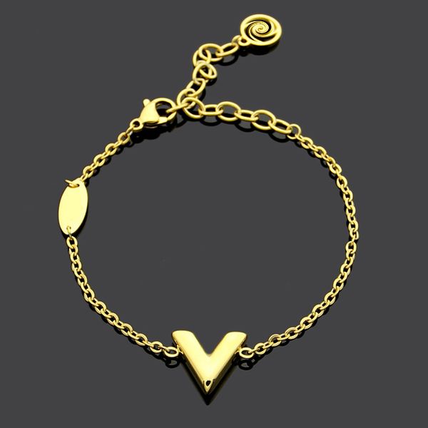 factory price wholesale high-end titanium steel jewelry v letter women's bracelet never fade high quality, Black
factory price wholesale high-end titanium steel jewelry v letter women's bracelet never fade high quality, Black