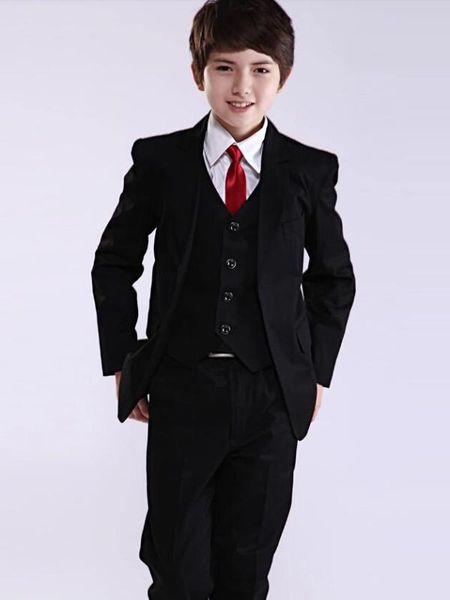 black boy suits two button tuxedos notched lapel children suit kids wedding/prom suits three piece suit (jacket+vest+pants+tie
black boy suits two button tuxedos notched lapel children suit kids wedding/prom suits three piece suit (jacket+vest+pants+tie