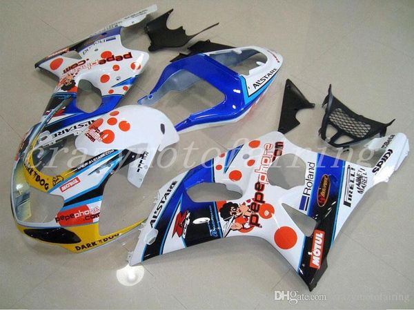 new style abs injection mold motorcycle fairings kits fit for suzuki gsxr1000 k2 2000 2001 2002 gsxr1000 00 01 02 bodywork set blue white
new style abs injection mold motorcycle fairings kits fit for suzuki gsxr1000 k2 2000 2001 2002 gsxr1000 00 01 02 bodywork set blue white