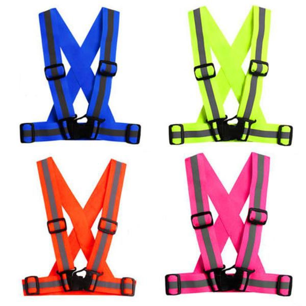 adjustable reflective vest high visibility safety straps for jogging cycling walking running, Black
adjustable reflective vest high visibility safety straps for jogging cycling walking running, Black