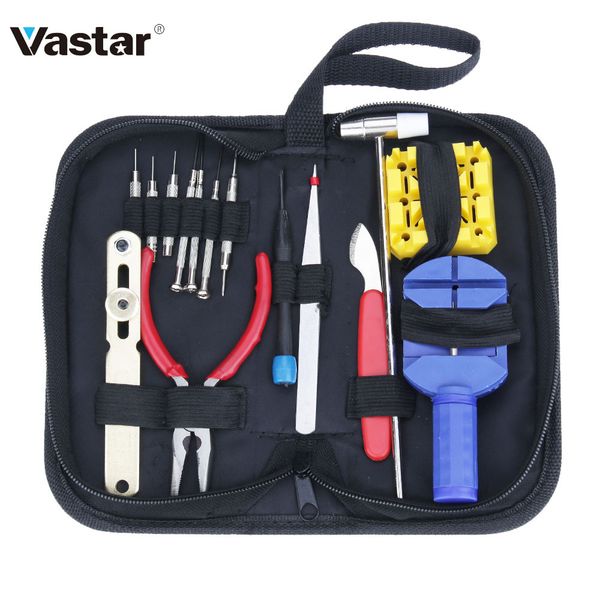 vastar 16 pcs watch repair tool kit metal adjustment set band case opener link spring bar remover watchmaker tools for watch
vastar 16 pcs watch repair tool kit metal adjustment set band case opener link spring bar remover watchmaker tools for watch