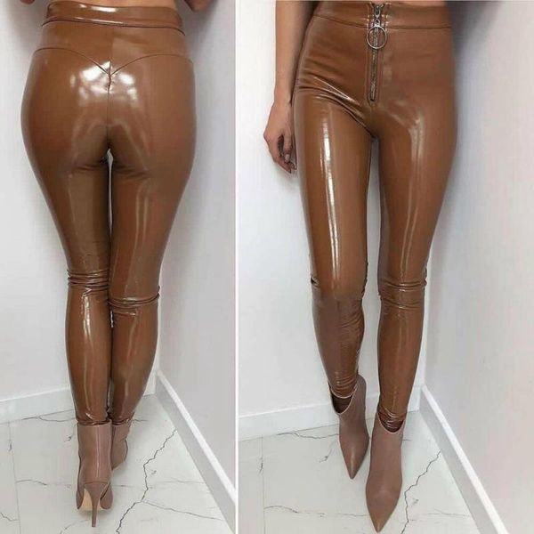 2020 womens pants fashion long pants solid color slim high waist zipper tight trousers, Black;white
2020 womens pants fashion long pants solid color slim high waist zipper tight trousers, Black;white
