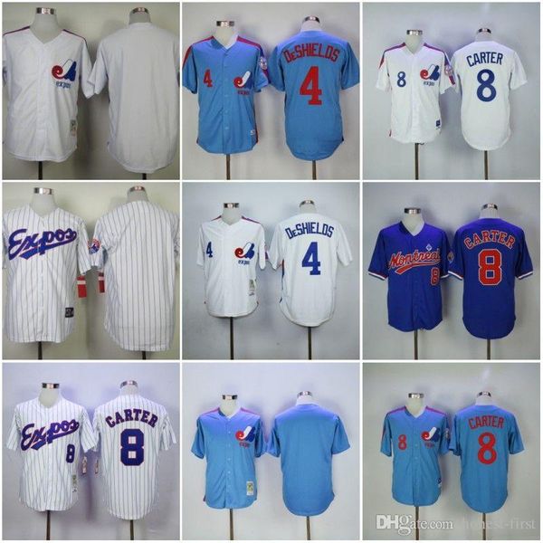 Cheap EXPOSs news Blank 4# Deshields 8# CARTER White Grey Dark Light Blue Retro Baseball News Shirt Stitched
Cheap EXPOSs news Blank 4# Deshields 8# CARTER White Grey Dark Light Blue Retro Baseball News Shirt Stitched