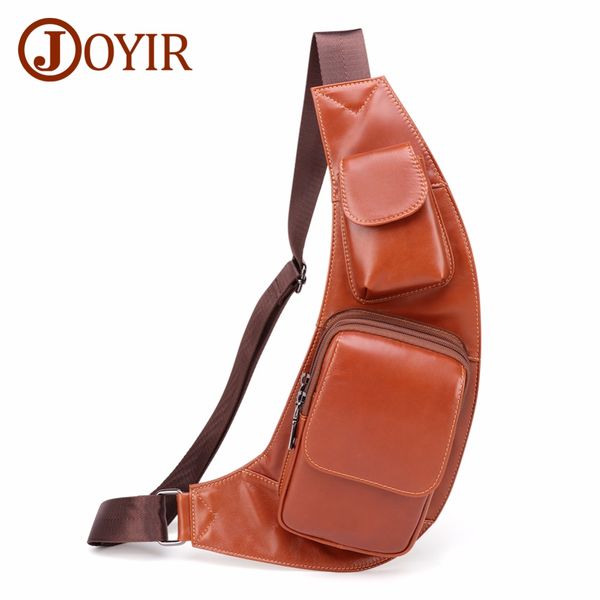 joyir men's chest bag genuine leather cowhide vintage shoulder messenger crossbody bags for men casual travel sling chest back
joyir men's chest bag genuine leather cowhide vintage shoulder messenger crossbody bags for men casual travel sling chest back