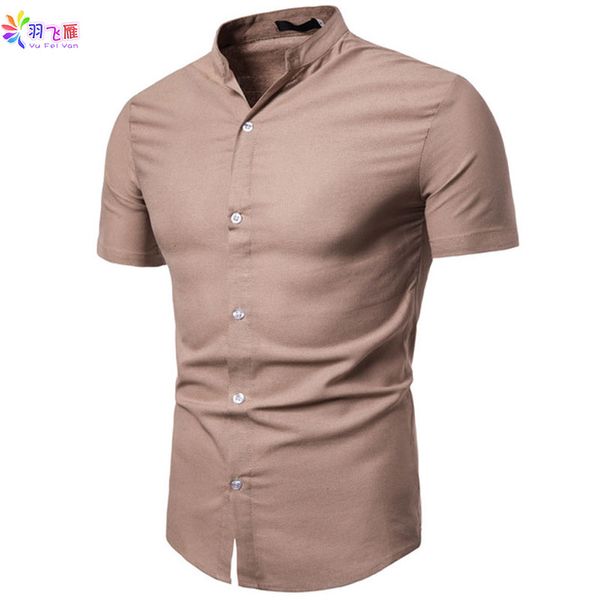 yufeiyan 2019 summer cotton linen short sleeve shirts men casual white men's short sleeve shirt stand collar slim fit shirt men, White;black
yufeiyan 2019 summer cotton linen short sleeve shirts men casual white men's short sleeve shirt stand collar slim fit shirt men, White;black