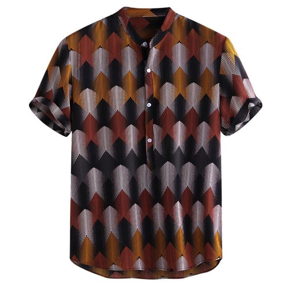 2019 camisa masculina camisas hombre mens funny ethnic printed stand collar short sleeve loose henley shirts men shirt, White;black
2019 camisa masculina camisas hombre mens funny ethnic printed stand collar short sleeve loose henley shirts men shirt, White;black