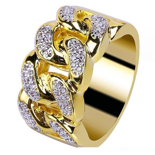 18k gold plated hiphop rings for men 2018 fashion cubic zirconia hip hop jewelry brand design ice out chain rings wholesale
18k gold plated hiphop rings for men 2018 fashion cubic zirconia hip hop jewelry brand design ice out chain rings wholesale