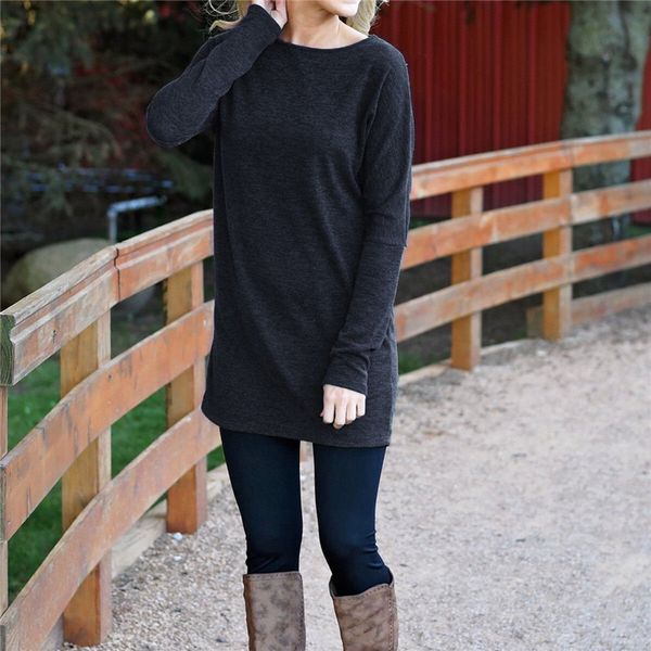 winter ladies dresses pure color women long sleeve dress casual straight dresses women party dress womens clothing, Black;gray
winter ladies dresses pure color women long sleeve dress casual straight dresses women party dress womens clothing, Black;gray