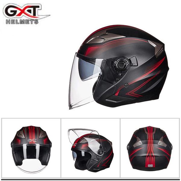 2019 new men/women half face daul visors gxt g-708 motorcycle helmets electric motorbike safety helmet headpiece size m l xl
2019 new men/women half face daul visors gxt g-708 motorcycle helmets electric motorbike safety helmet headpiece size m l xl