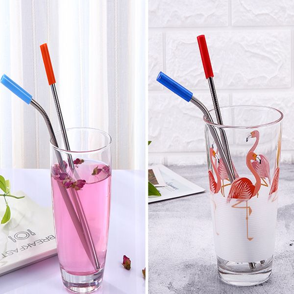 4pcs/set reusable stainless steel straws bent drinking straw with silicone tips,brush and case for bar party accessories
4pcs/set reusable stainless steel straws bent drinking straw with silicone tips,brush and case for bar party accessories