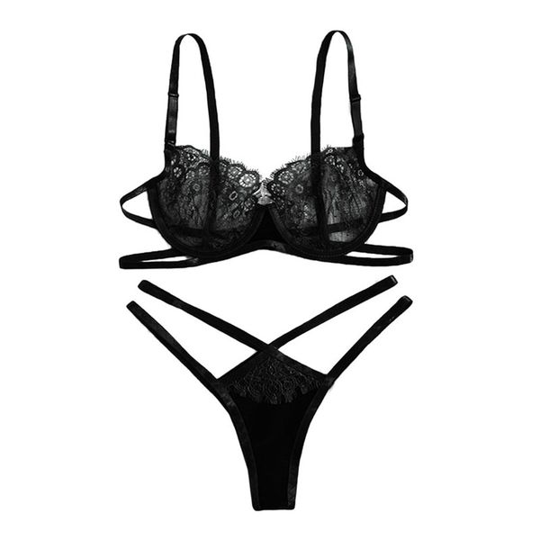 2pcs bikini suits hollow out designer sleepwear clothing lace women black bikini womens bras briefs clothing, Black;white
2pcs bikini suits hollow out designer sleepwear clothing lace women black bikini womens bras briefs clothing, Black;white
