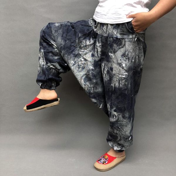 plus size cotton linen harem pants women baggy pants japanese style womens crotch wide leg casual loose trousers, Black;white
plus size cotton linen harem pants women baggy pants japanese style womens crotch wide leg casual loose trousers, Black;white