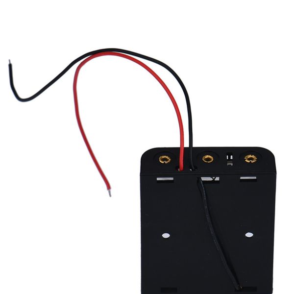 high recommend box holder for 3 x aa black with wire leads plastic battery storage case
high recommend box holder for 3 x aa black with wire leads plastic battery storage case