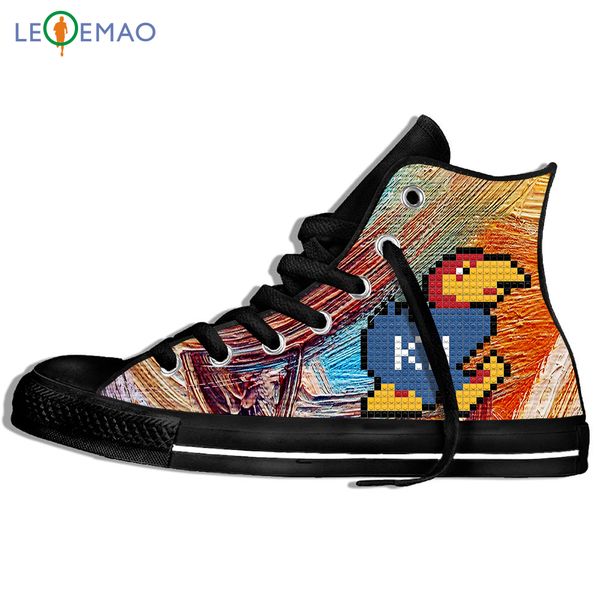 custom logo image printing sneakers shoes kansas college men and university canvas breathable zapatos de mujer outdoor, Black
custom logo image printing sneakers shoes kansas college men and university canvas breathable zapatos de mujer outdoor, Black