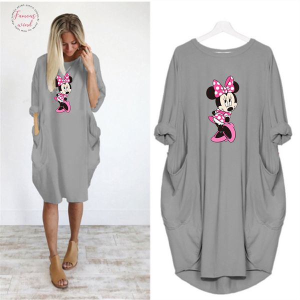 spring dress women cartoon printed pocket loose dresses vintage fall maxi nightdress party casual dresses casual mujer plus size dress, Black;gray
spring dress women cartoon printed pocket loose dresses vintage fall maxi nightdress party casual dresses casual mujer plus size dress, Black;gray