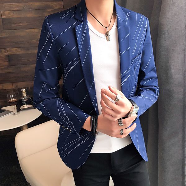 spring and autumn casual suit men's slim handsome young korean version of the small suit jacket trend single-piece shirt, White;black
spring and autumn casual suit men's slim handsome young korean version of the small suit jacket trend single-piece shirt, White;black
