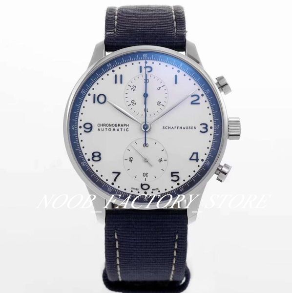 new style iw371446 (portuguese blue needle) chronograph ylf factory white dial cal. 7750 automatic movement sapphire wristwatches men, Slivery;brown
new style iw371446 (portuguese blue needle) chronograph ylf factory white dial cal. 7750 automatic movement sapphire wristwatches men, Slivery;brown