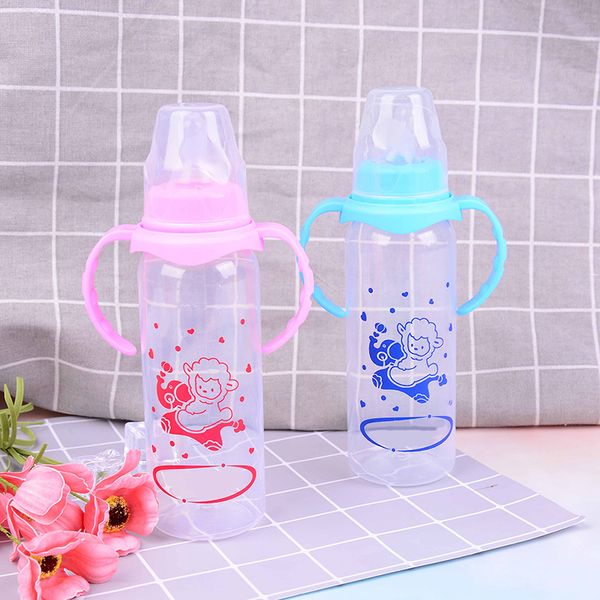 1pcs pink blue newborn baby feeding bottle baby feeding water standard caliber pp bottle
1pcs pink blue newborn baby feeding bottle baby feeding water standard caliber pp bottle