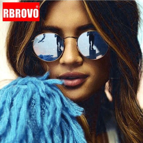 rbrovo 2020 vintage round sunglasses women classic glasses men street beat mirror gafas uv400, White;black
rbrovo 2020 vintage round sunglasses women classic glasses men street beat mirror gafas uv400, White;black