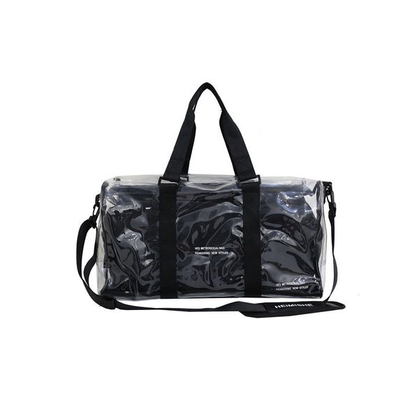 2019 new style fashion lettered transparent short trip lightweight travel bag cool casual sports fitness duffel bag
2019 new style fashion lettered transparent short trip lightweight travel bag cool casual sports fitness duffel bag