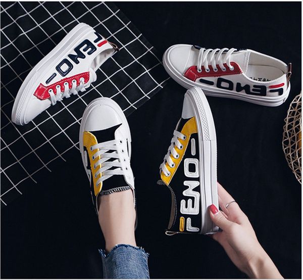 ff fashion luxury designer women shoes girls fends canvas shoes student sports gym shoe summer tennis shoes casual sneakers 35-40 b73104, Black;red
ff fashion luxury designer women shoes girls fends canvas shoes student sports gym shoe summer tennis shoes casual sneakers 35-40 b73104, Black;red