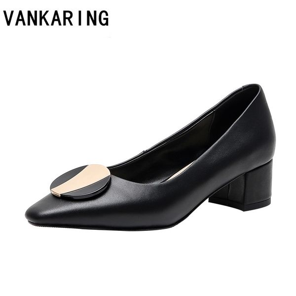 plus size 40 women dress shoes pointed toe medium heels pumps thick heels shoes woman round metal boat leather nude pumps, Black
plus size 40 women dress shoes pointed toe medium heels pumps thick heels shoes woman round metal boat leather nude pumps, Black
