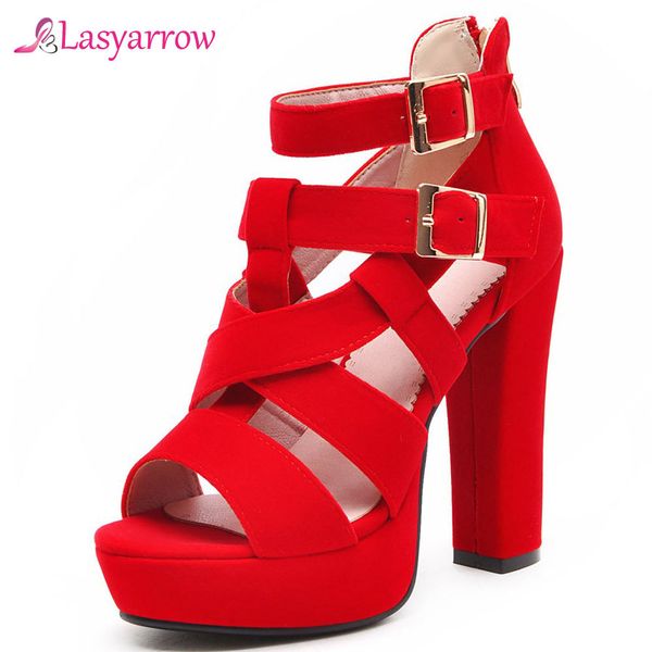 lasyarrow 2019 ankle strap cross tied design high heel sandals women party wedding ladies platform shoes summer black red t200226
lasyarrow 2019 ankle strap cross tied design high heel sandals women party wedding ladies platform shoes summer black red t200226