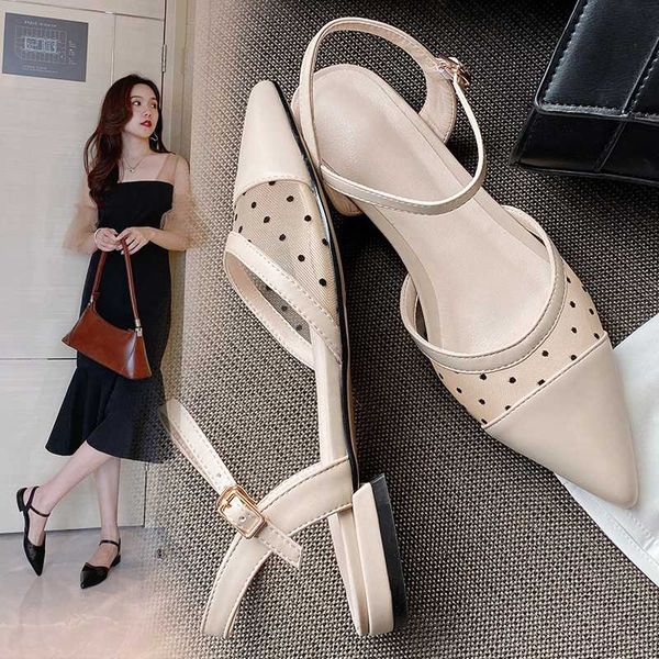 sandals summer women slingback pointed toe polka dot flats party dress shoes mesh lady plus size 31-43, Black
sandals summer women slingback pointed toe polka dot flats party dress shoes mesh lady plus size 31-43, Black
